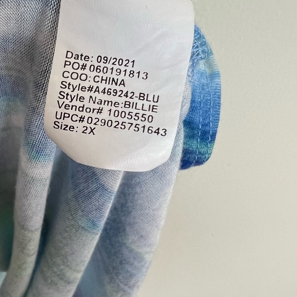 Logo by Lori Goldstien Jersey Tank Size 2X - Picture 8 of 8